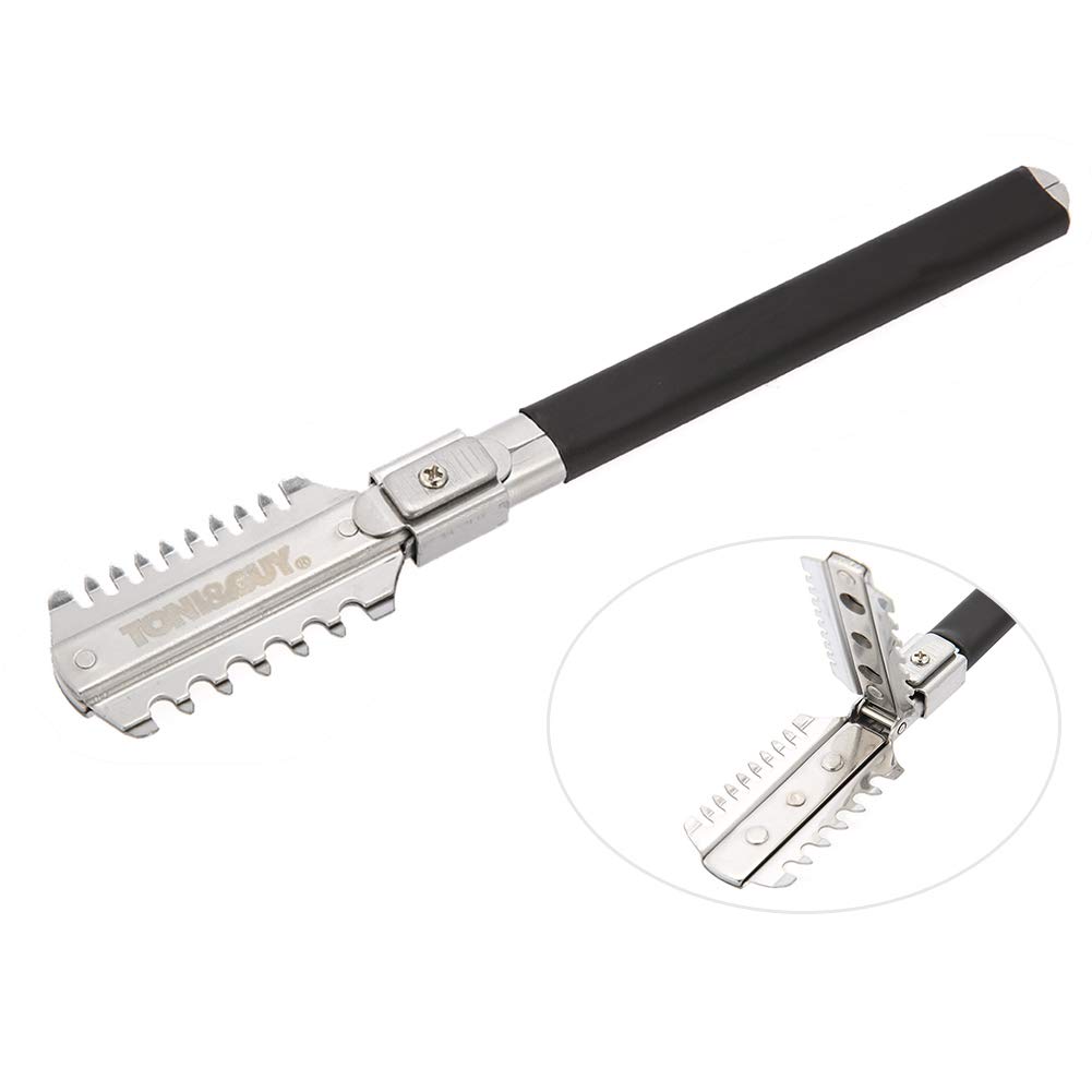 ダブルエッジシェービングヘアカットかみそりナイフの刃手動ヘア - Mens Grooming Tools のレビューと価格