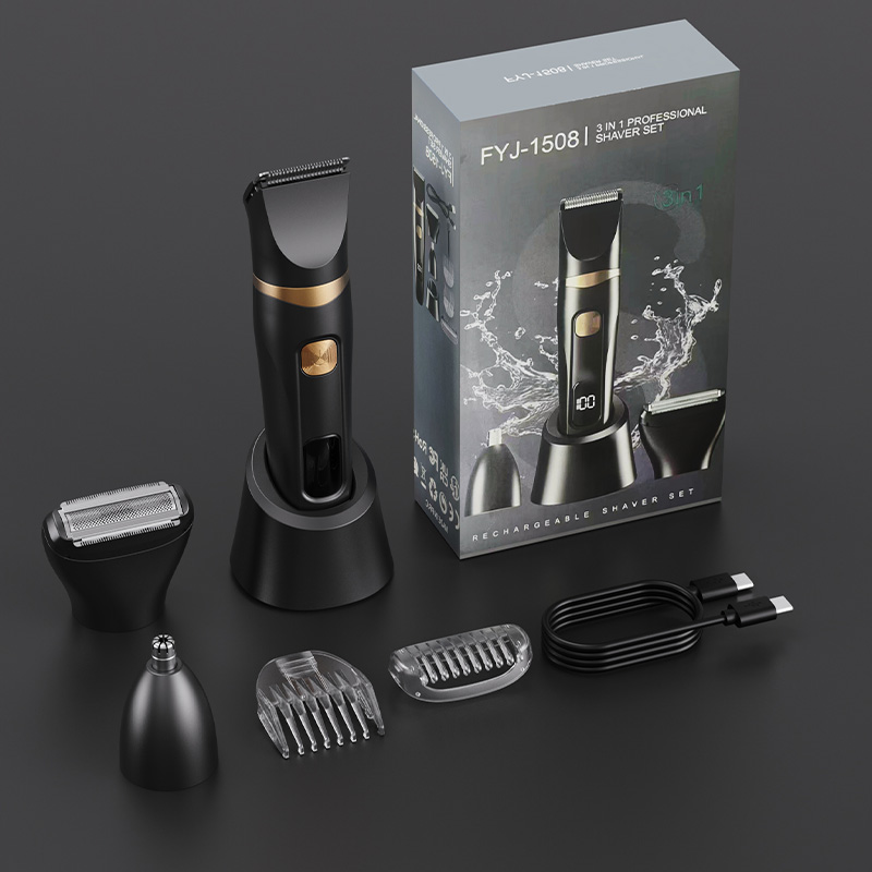 3点セット 家庭用電動グルーミングセット、ヘアクリッパーキッ - Men'S Grooming Nose And Ear のレビューと価格