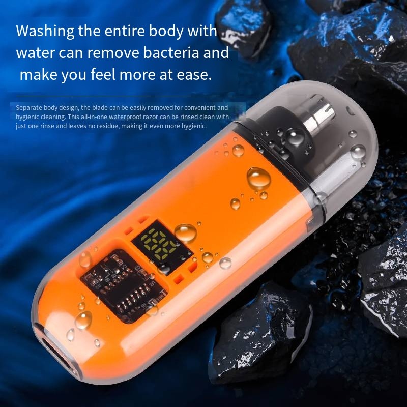 環境に優しいUSB充電式鼻毛耳毛トリマー（男性用）、携帯ミニ - Men'S Grooming Nose And Ear のレビューと価格