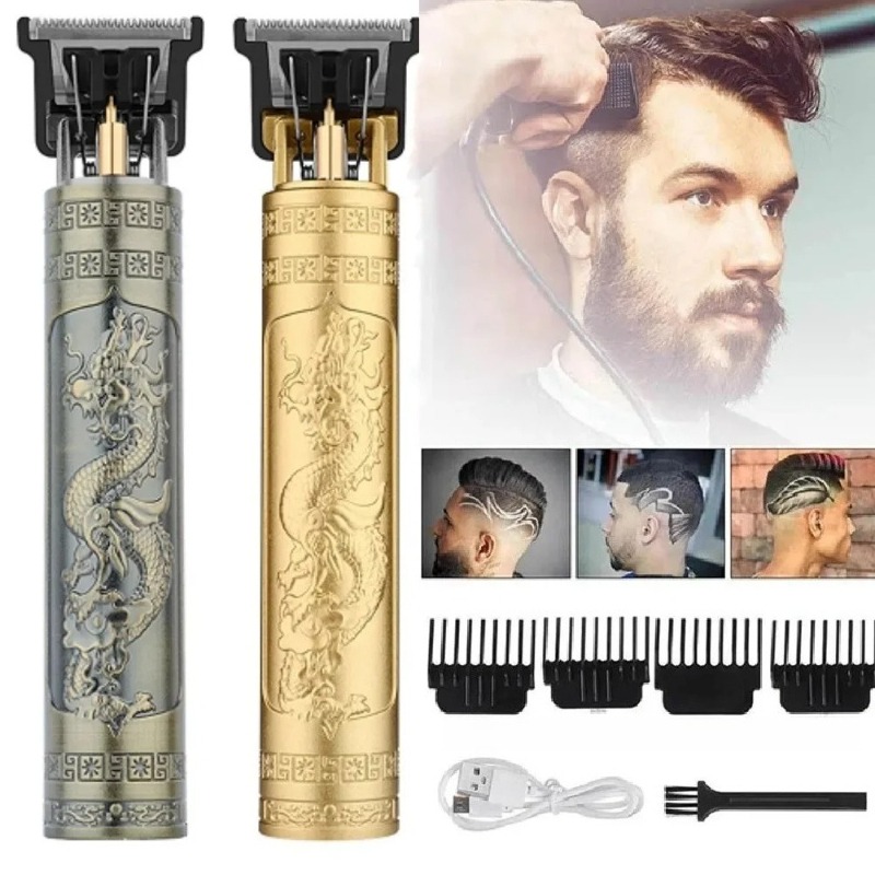 T9電動ひげトリマー コードレスヘアクリッパー メンズ用 4 - Mens Vintage Grooming Kit のレビューと価格