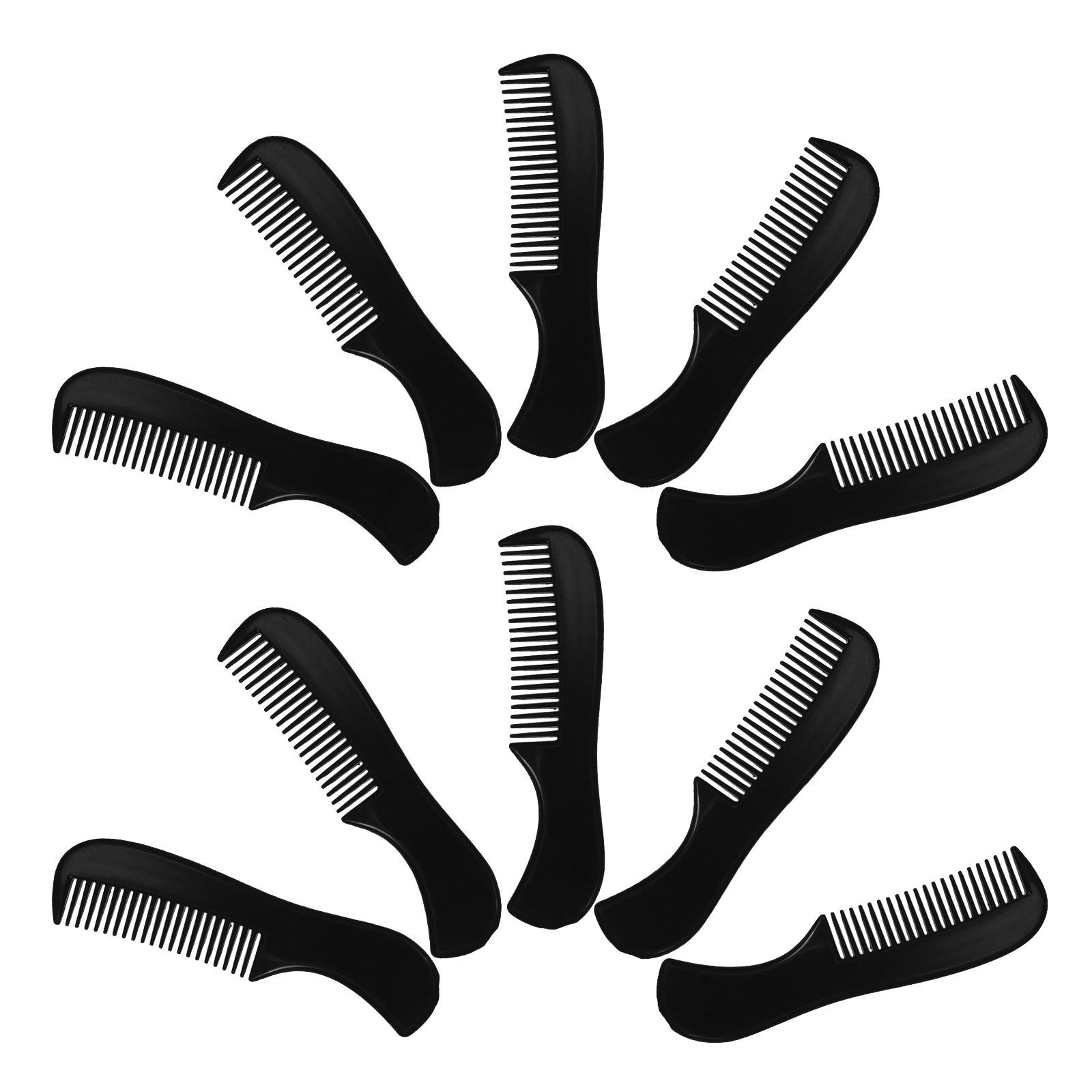 男性用小型ひげ用コーム10個入り。穴あけ不要のデザインで、プ - Mens Grooming Tools のレビューと価格