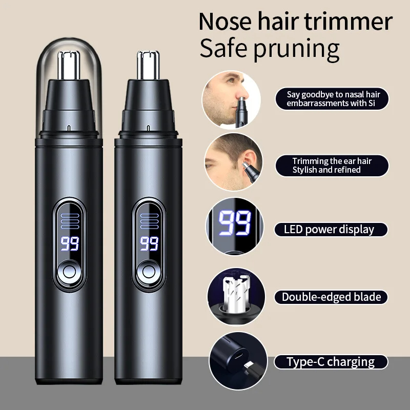 ミニポケット鼻毛トリマー無痛バリカン鼻耳毛眉毛防水ポータブル - Men'S Grooming Clippers のレビューと価格
