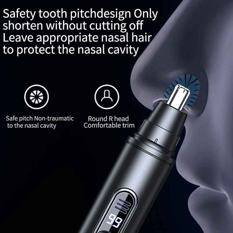 ミニポケット鼻毛トリマー無痛バリカン鼻耳毛眉毛防水ポータブル - Men'S Grooming Clippers のレビューと価格