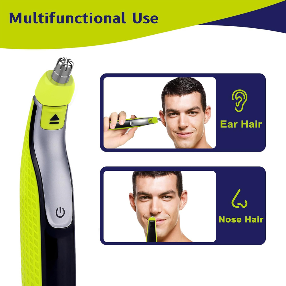 新しい鼻毛トリマー交換ヘッドは、ワンブレード QP2520  - Men'S Grooming Clippers のレビューと価格