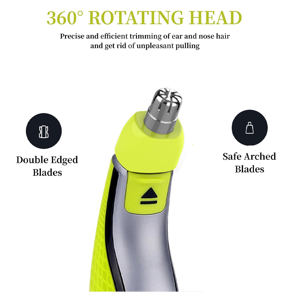 新しい鼻毛トリマー交換ヘッドは、ワンブレード QP2520  - Men'S Grooming Clippers のレビューと価格