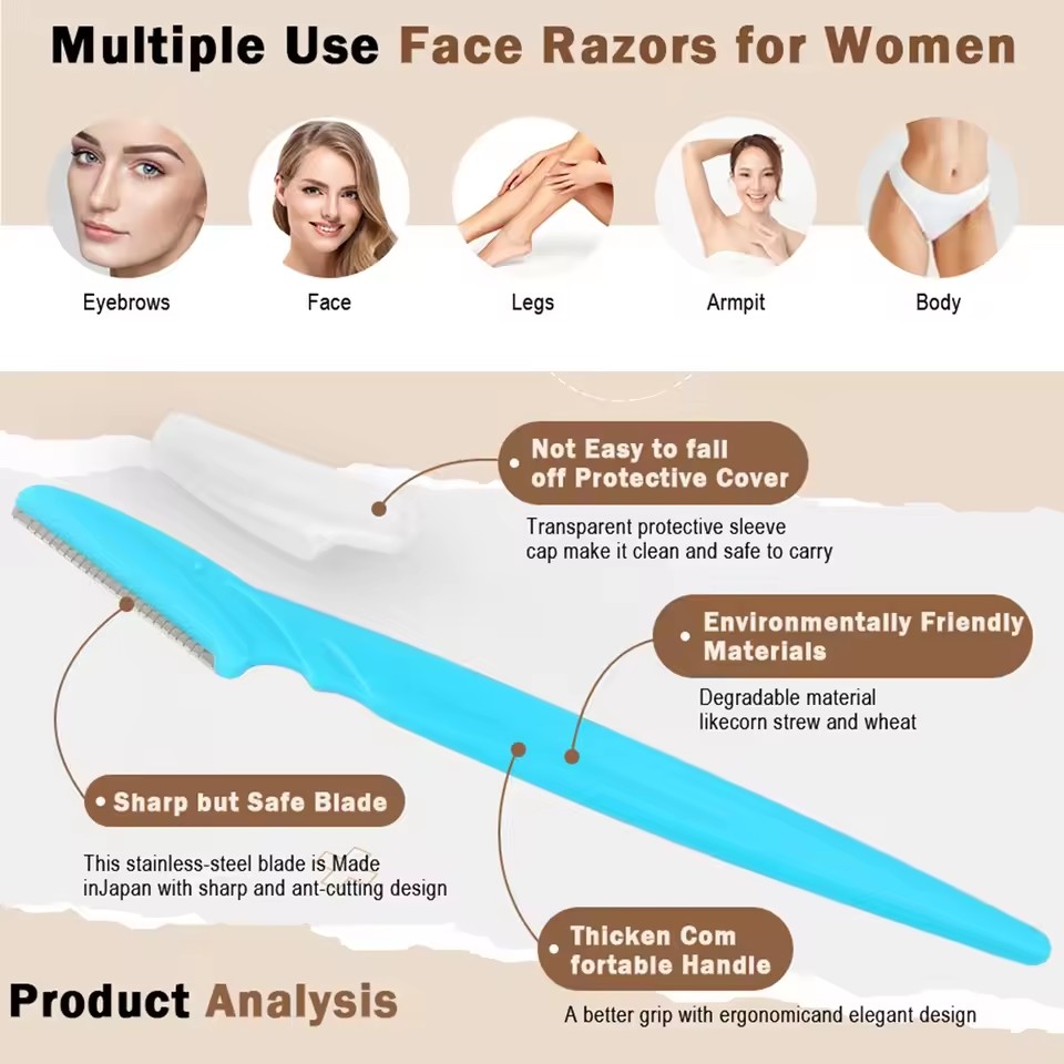 5/10/30/40個入り眉毛剃刀と顔剃刀、女性と男性用、保 - Men'S Grooming Clippers のレビューと価格