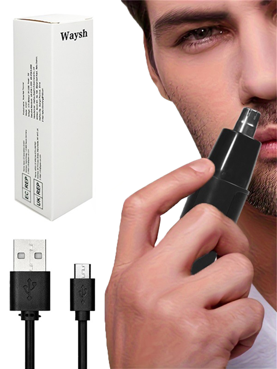 Waysh 電動鼻毛トリマー USB 充電式 無痛耳眉毛リム - Men'S Grooming Nose And Ear のレビューと価格