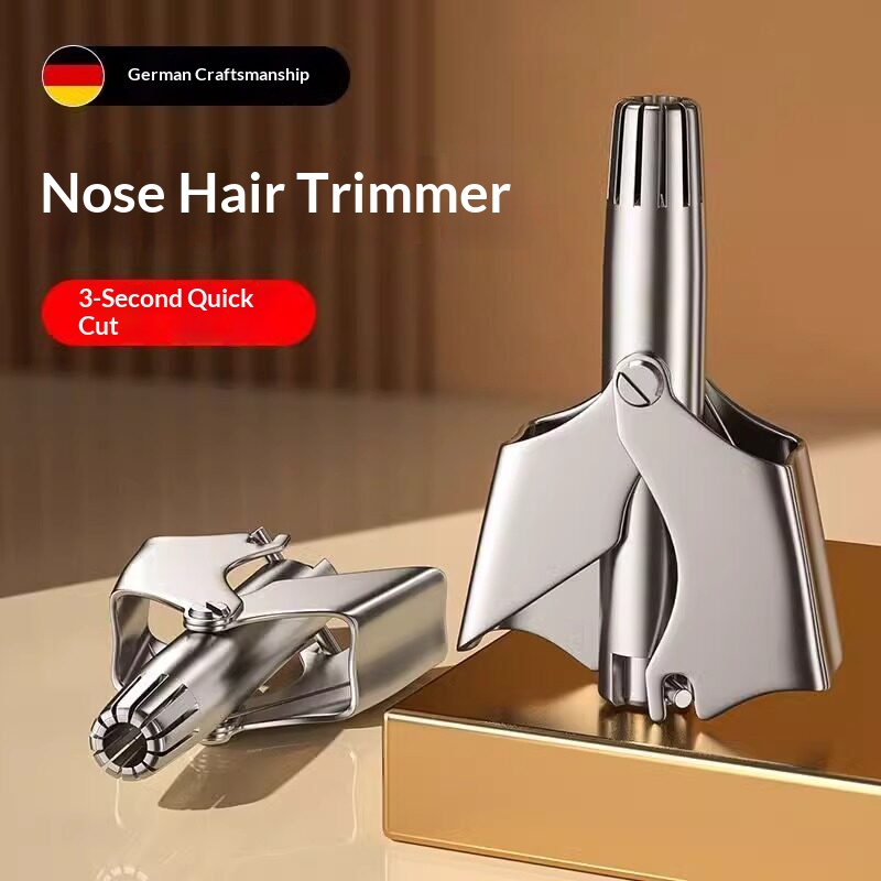1/2個入り 手動鼻耳毛トリマー ステンレス製 洗浄可能 ポ - Men'S Grooming Nose And Ear のレビューと価格