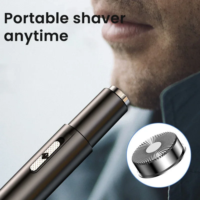 売れ筋電動鼻毛トリマーメンズ鼻毛耳毛除去器自動洗浄可能なヘア - Men'S Grooming Clippers のレビューと価格