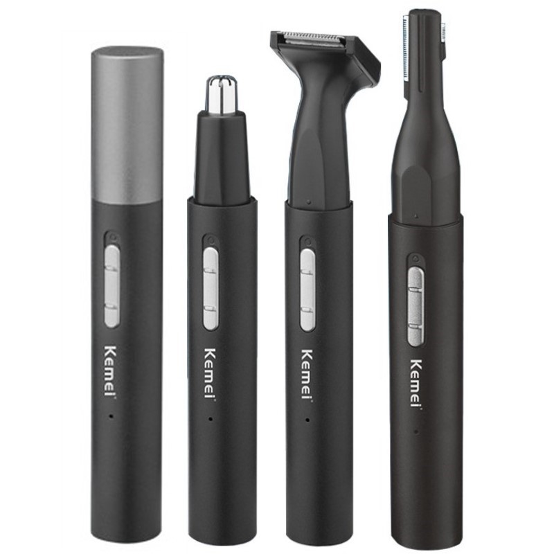 Kemei Pro 充電式鼻毛トリマーペンひげグルーミングキ - Mens Grooming Tools のレビューと価格