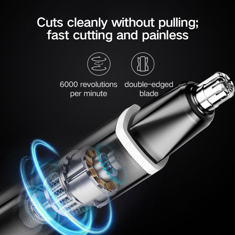 LED 鼻毛トリマー 新モデル ポータブル 男性と女性向け  - Men'S Grooming Clippers のレビューと価格