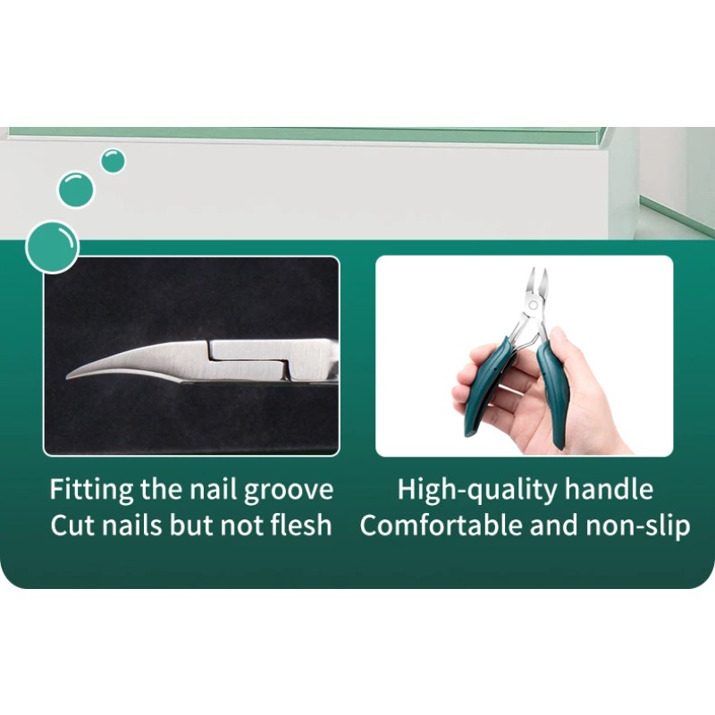 2個または4個入りのマニキュアセット。爪切り、キューティクル - Nail Care Kit Mens のレビューと価格
