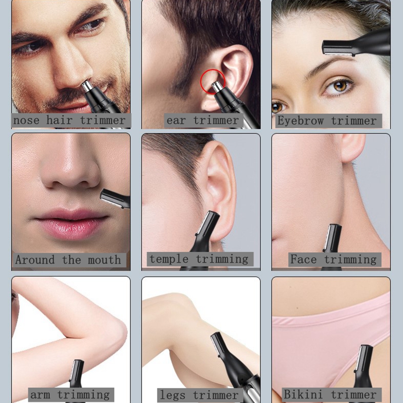 Kemei 充電式オールインワンヘアトリマー男性/女性用グル - Men'S Grooming Nose And Ear のレビューと価格
