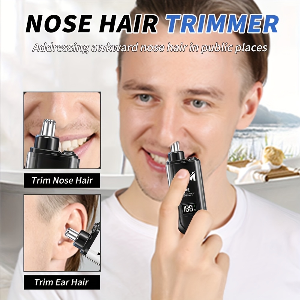 ポータブルミニ鼻毛トリマー、1個入り鼻毛除去器、鼻毛シェーバ - Men'S Grooming Clippers のレビューと価格