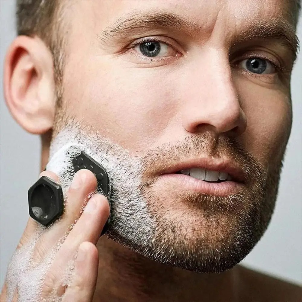 男性用ミニシリコン洗顔ブラシ、ディープクレンジング、角質除去 - Men'S Grooming And Skin Care のレビューと価格