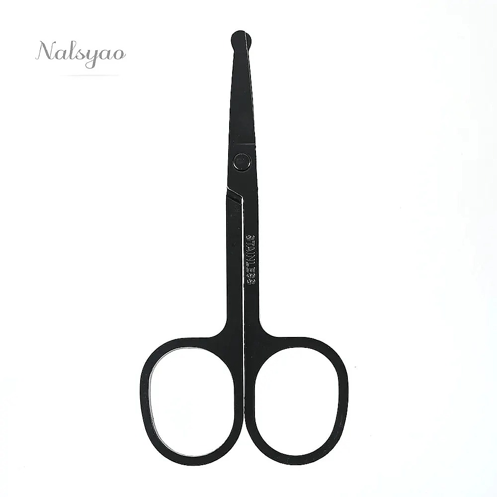 新しい3.5インチのステンレス製ミニカーブ型ひげ・鼻毛・耳毛 - Men'S Grooming Nose And Ear のレビューと価格