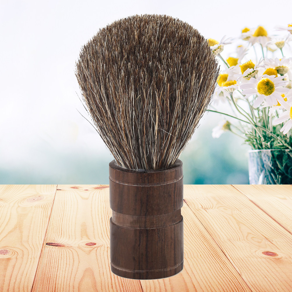 1個入り、男性用ひげブラシ。ナイロン製の毛を使用し、適度な硬 - Mens Grooming Tools のレビューと価格