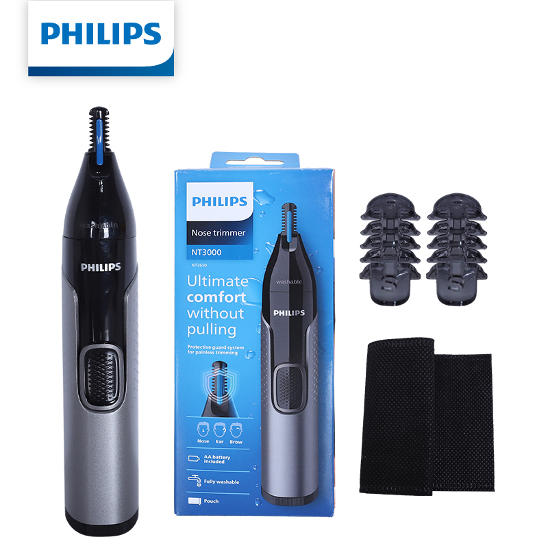 フィリップス鼻毛トリマー NT3650/16 男性用女性用無 - Mens Grooming Kit Philips のレビューと価格