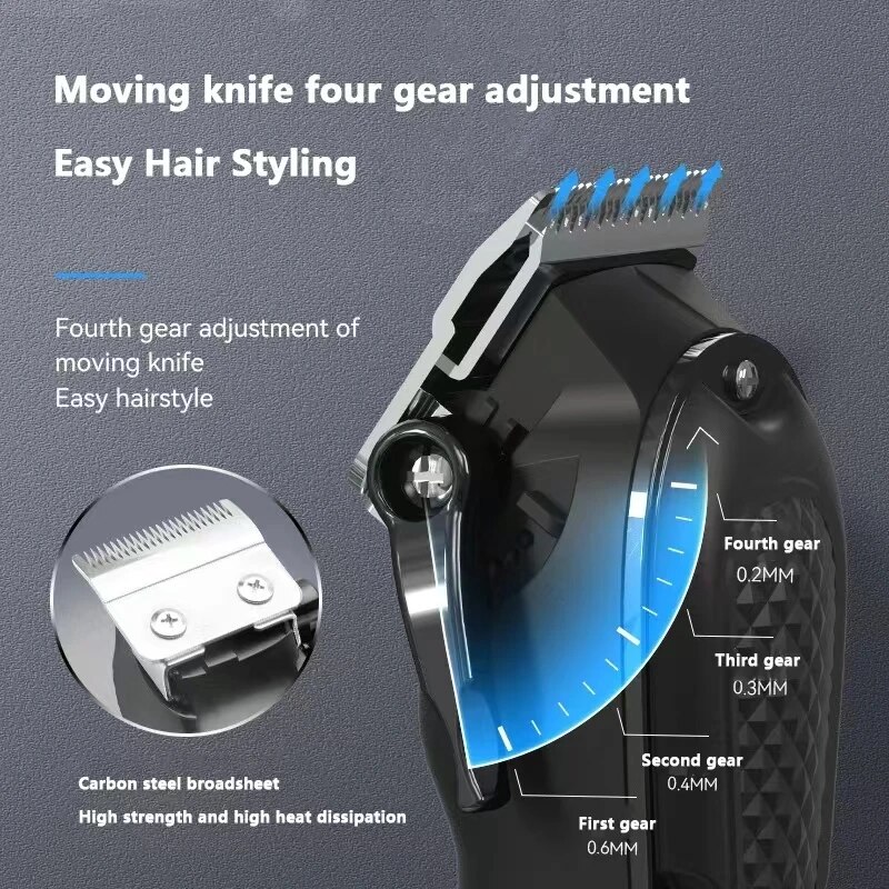 Kemei KM-1071 電動バリカン UBS 充電式コー - Mens Grooming Tools のレビューと価格