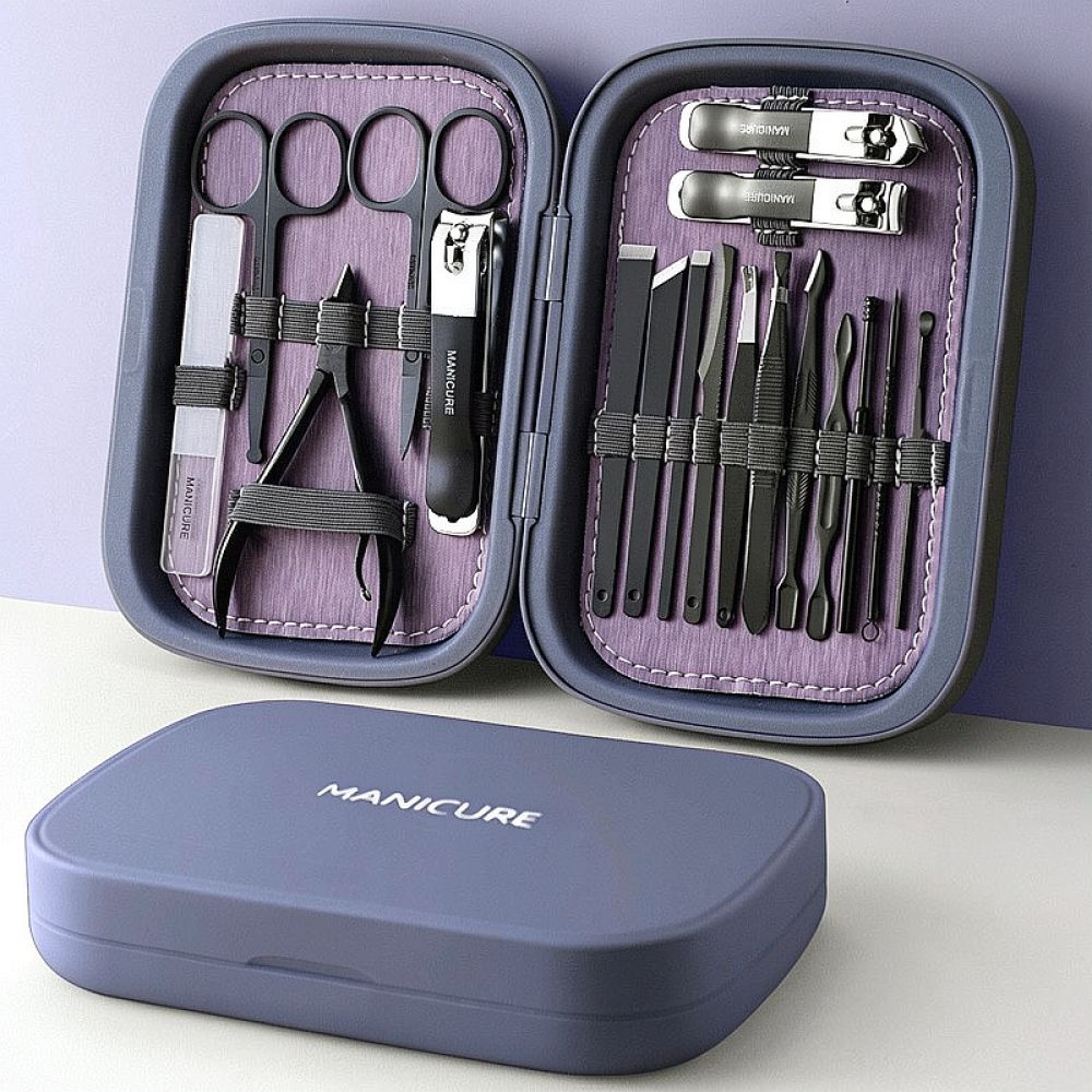 プロ仕様のネイルシザーセット。厚い爪の手入れに最適なステンレ - Nail Care Kit Mens のレビューと価格