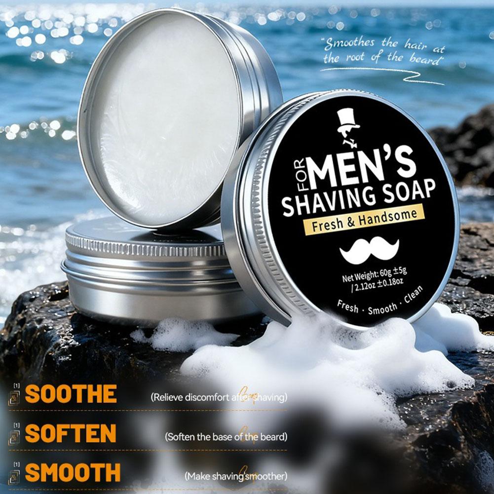 メンズシェービングソープ 豊かな泡立ち 保湿効果 鎮静効果  - Men'S Grooming And Skin Care のレビューと価格