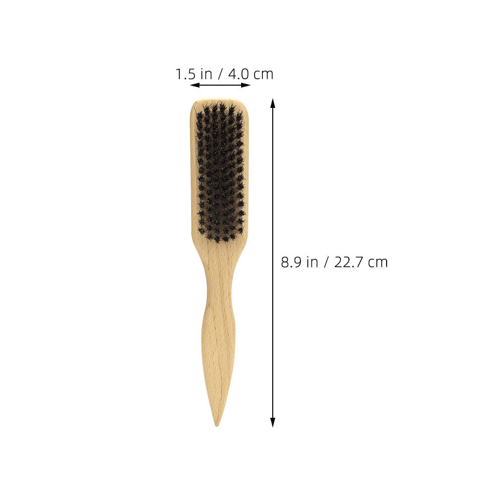 男性用、小型、柔らかい素材のひげブラシ。木製の口ひげ用、携帯 - Mens Grooming Tools のレビューと価格