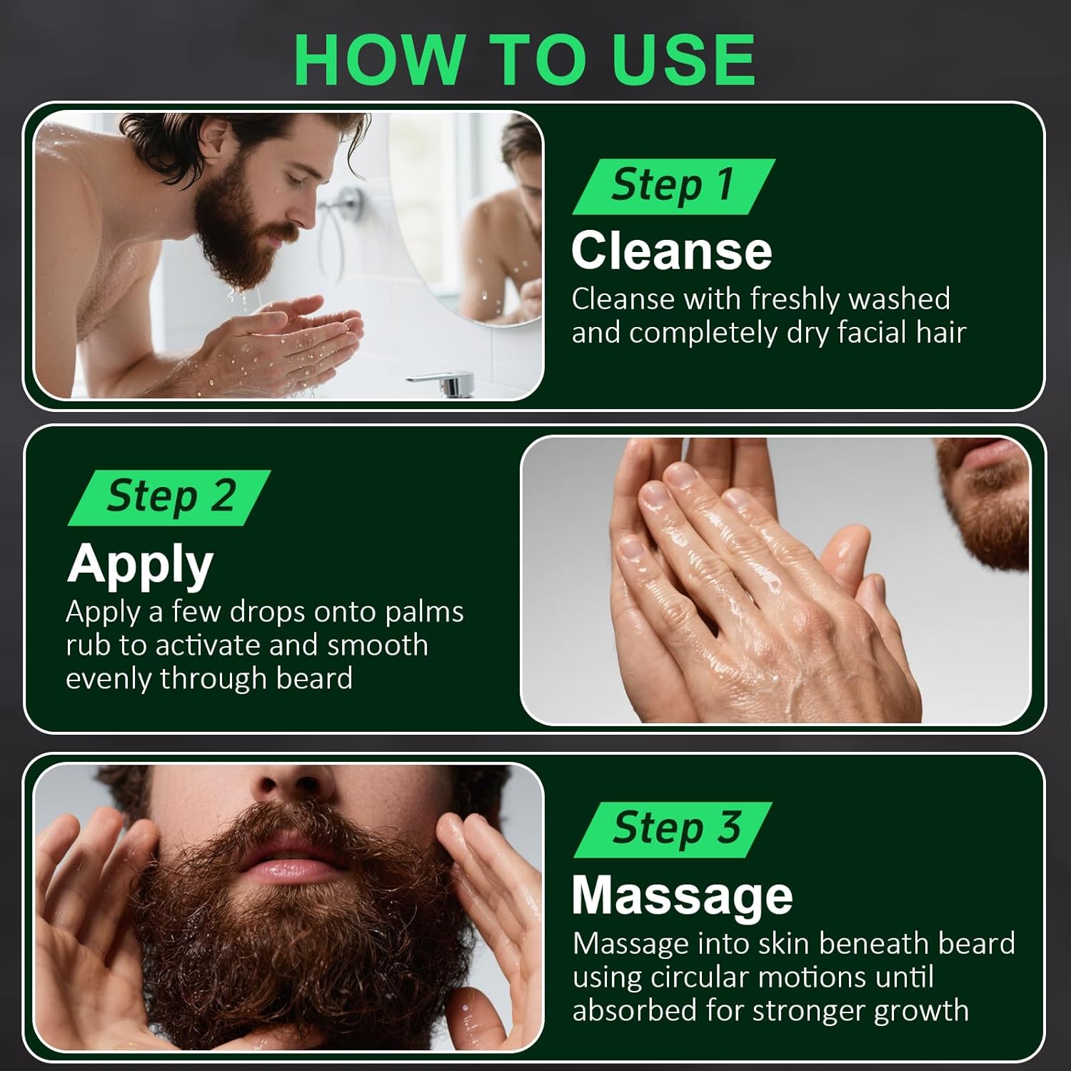 30 ミリリットルひげ成長オイル血清男性用ひげの成長とグルー - Men'S Grooming And Skin Care のレビューと価格