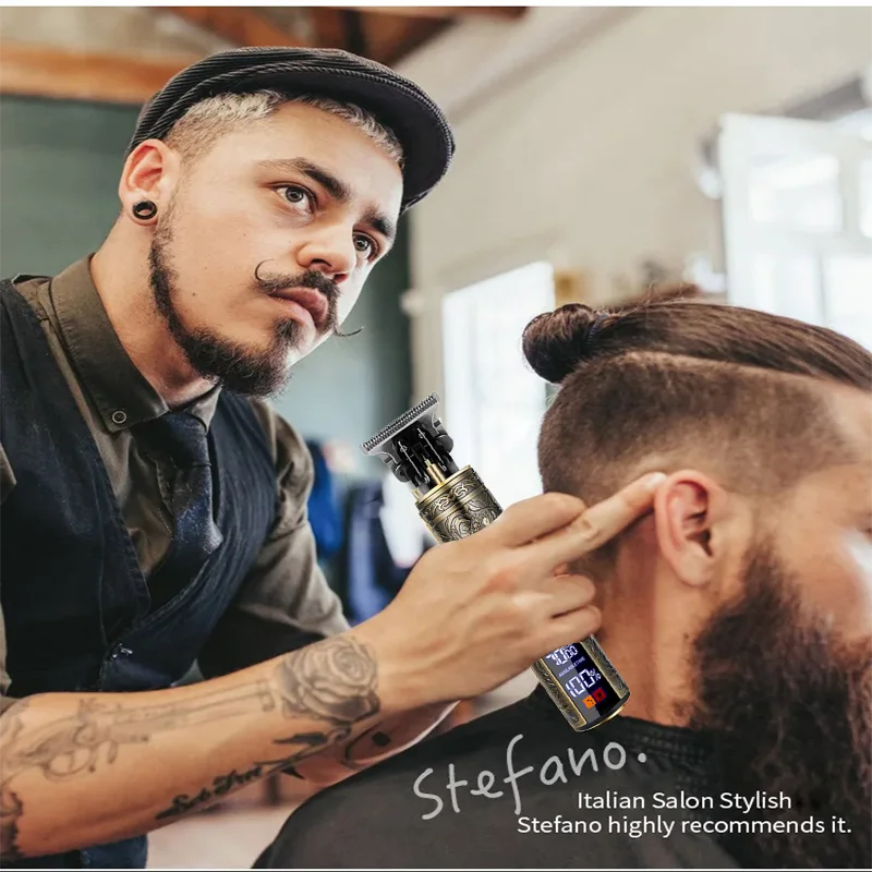 ポータブルヘアカットクリッパー USB急速充電 ゼロギャップ - Mens Grooming Tools のレビューと価格